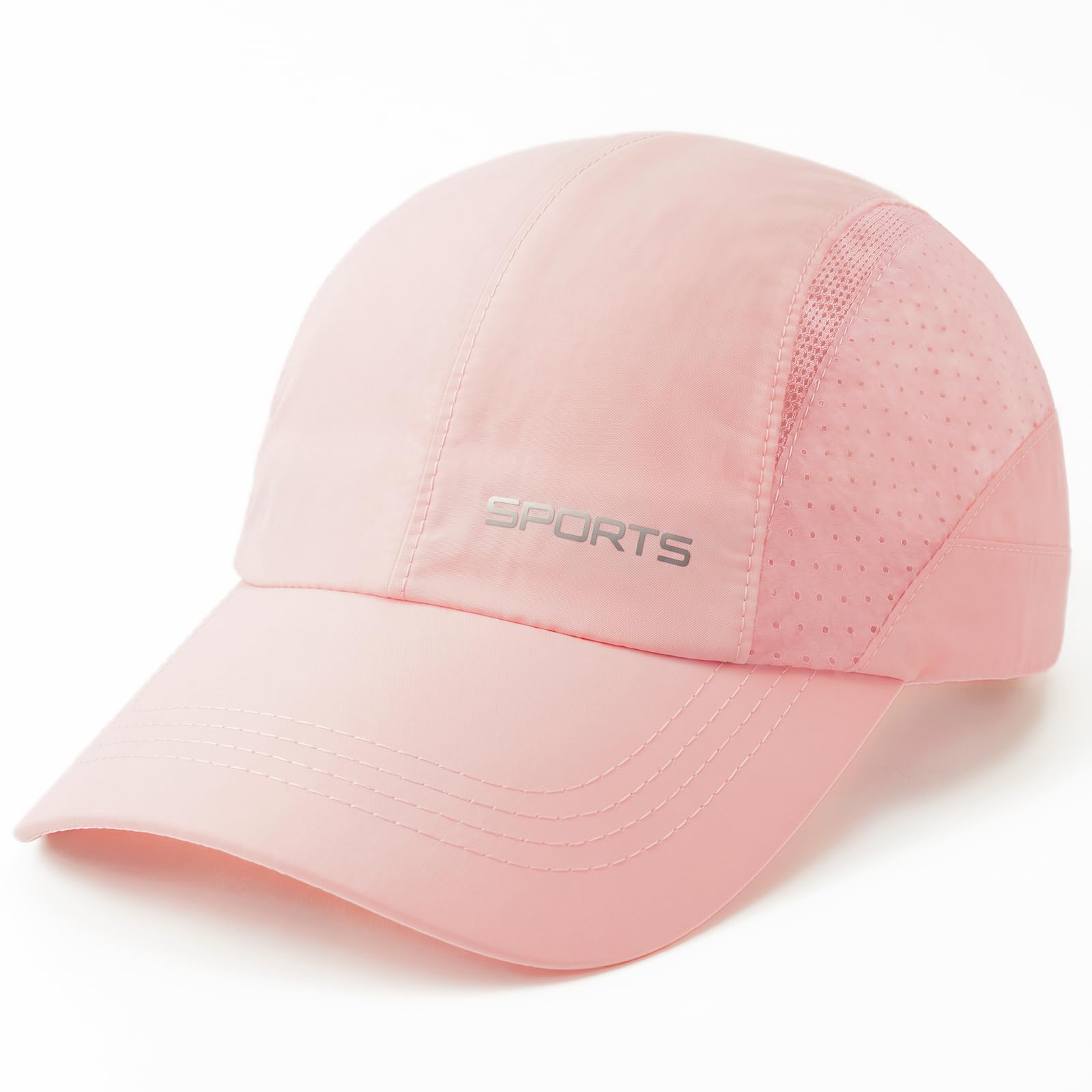 DRESHOW Baseball Cap for Women Men Quick Dry Breathable Mesh Sun Hat Adjustable Lightweight Sports Peaked Cap UPF 50+ Outdoor Hat for Golf Hiking Fishing
