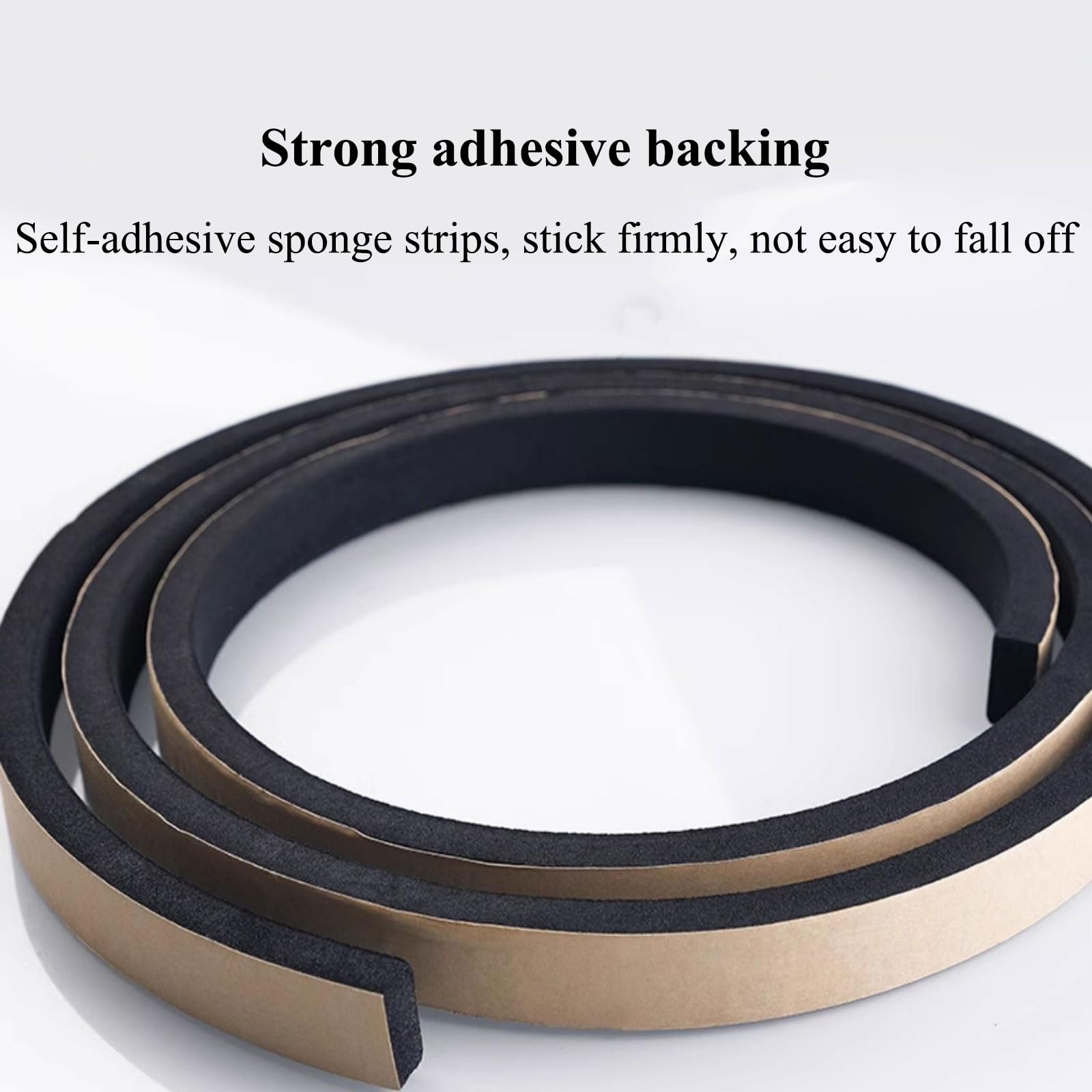 6mm Thick Self-Adhesive White EPDM Sponge Strip Available In Various W - Foto 6