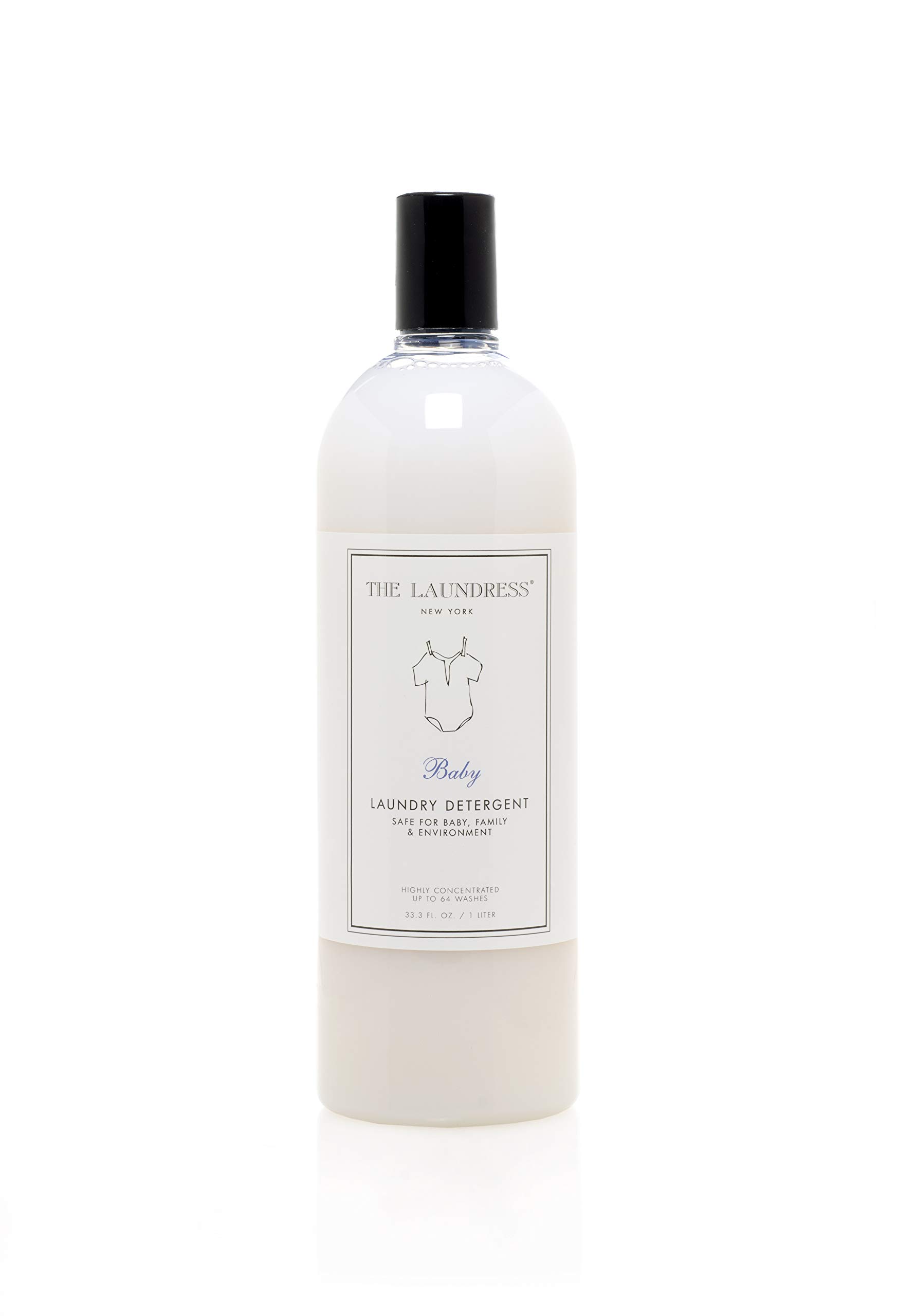The Laundress - Laundry Detergent, Baby Scented, Liquid Baby Detergent, Tough on Baby Stains & Gentle on Skin, Hypoallergenic Laundry Detergent, 33.3 fl oz, 64 washes