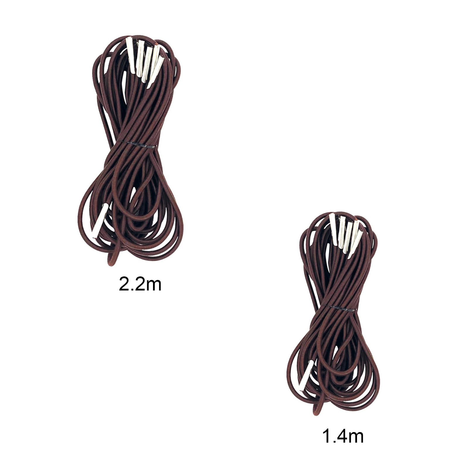Aoktorkit 4 Pcs Brown Replacement Cord Universal Replacement Elastic Cords Repair Tool Kit for Loungers Garden Chairs, Recliners - Image 4