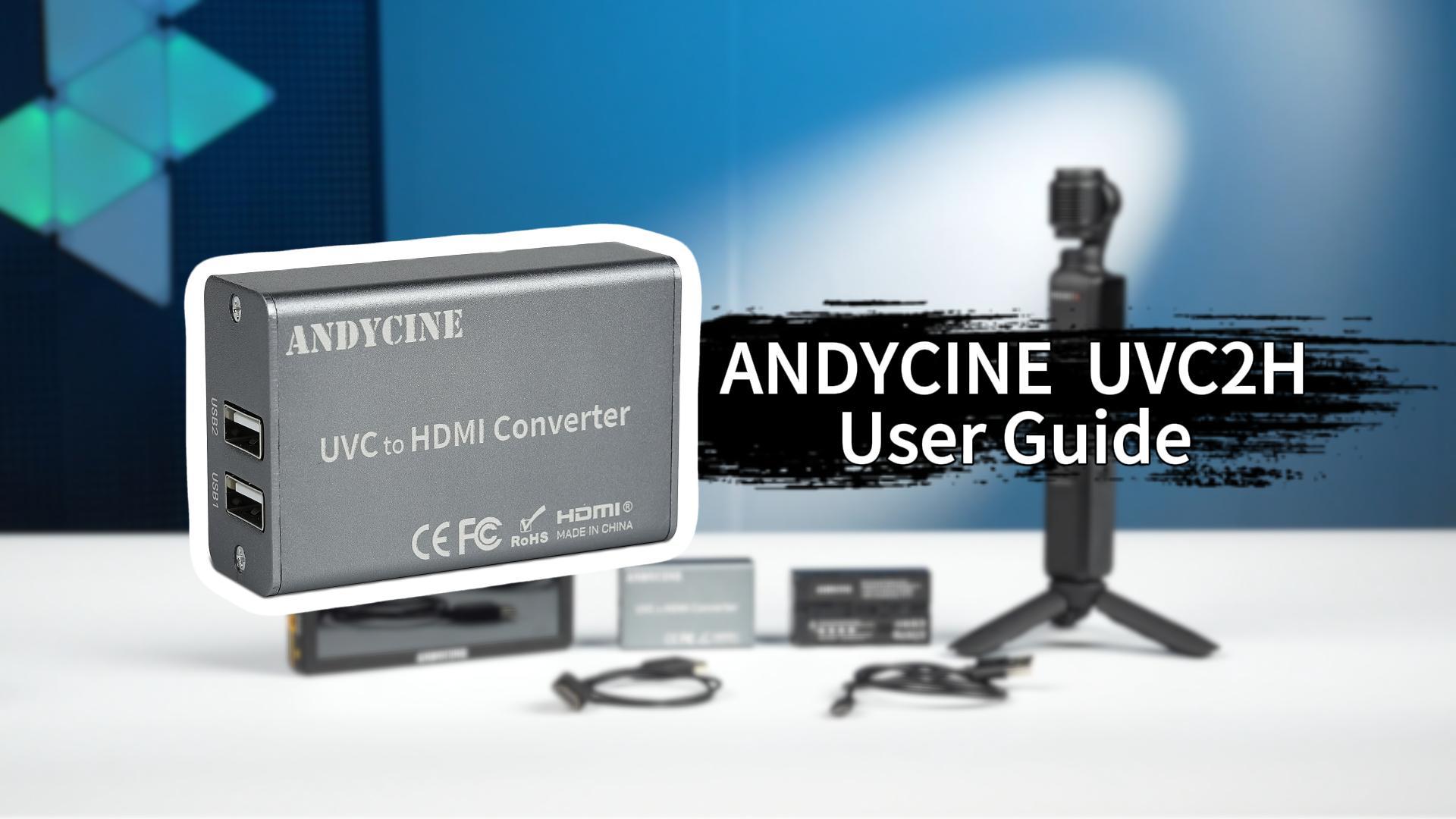 Amazon.com: ANDYCINE UVC2H UVC to HDMI Converter/Adapter with