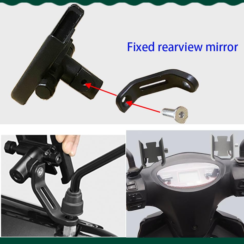 Accessoire XMAX400 XMAX300 XMAX250 Support Téléphone Moto - 10