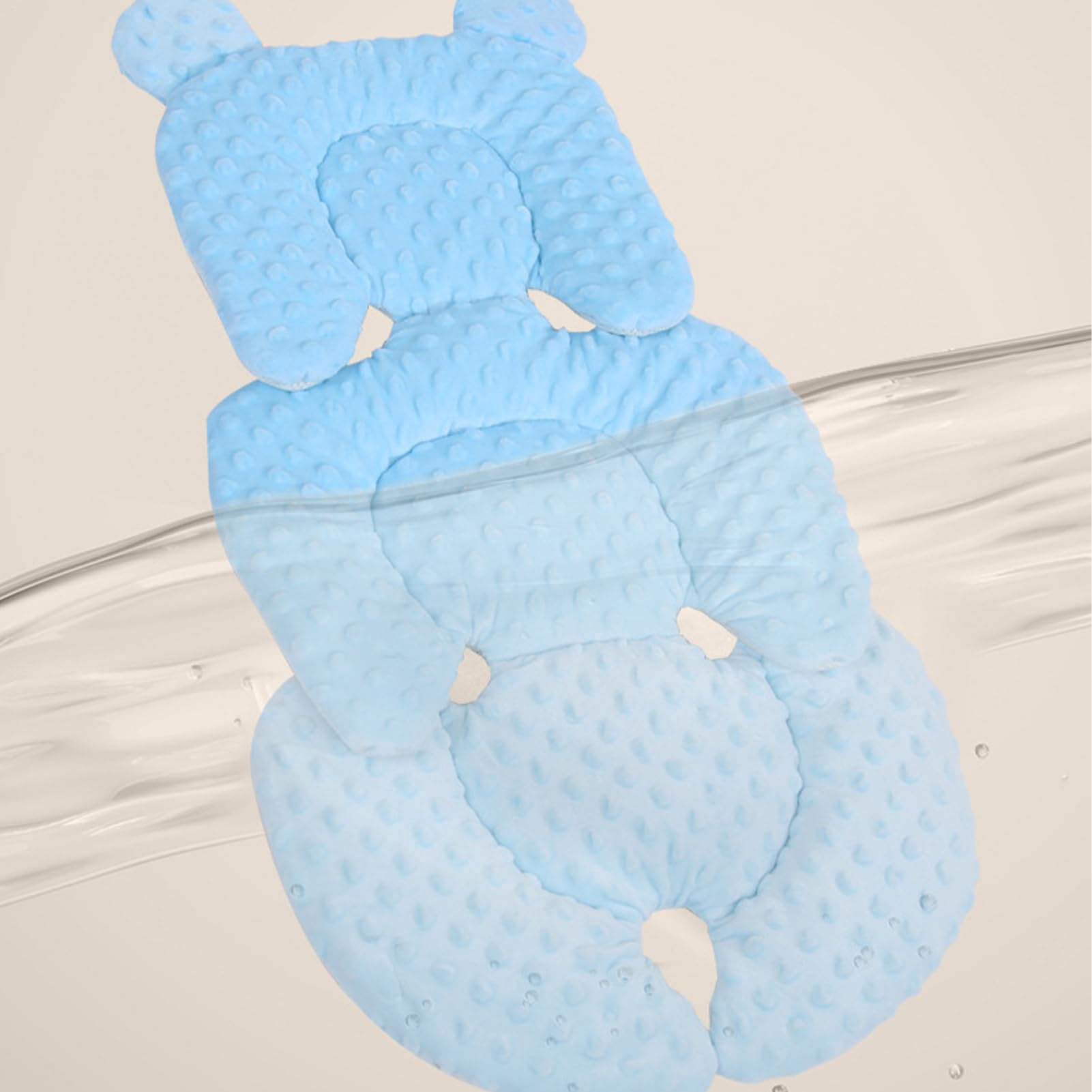 Colchoneta Silla Paseo Universals - Almohadilla Reversible para Cochecitos, Transpirable Y Cómoda 100% Algodón Funda Carrito Bebe, Cojín Doble Cara para Silla De Auto Y Carrito para Verano