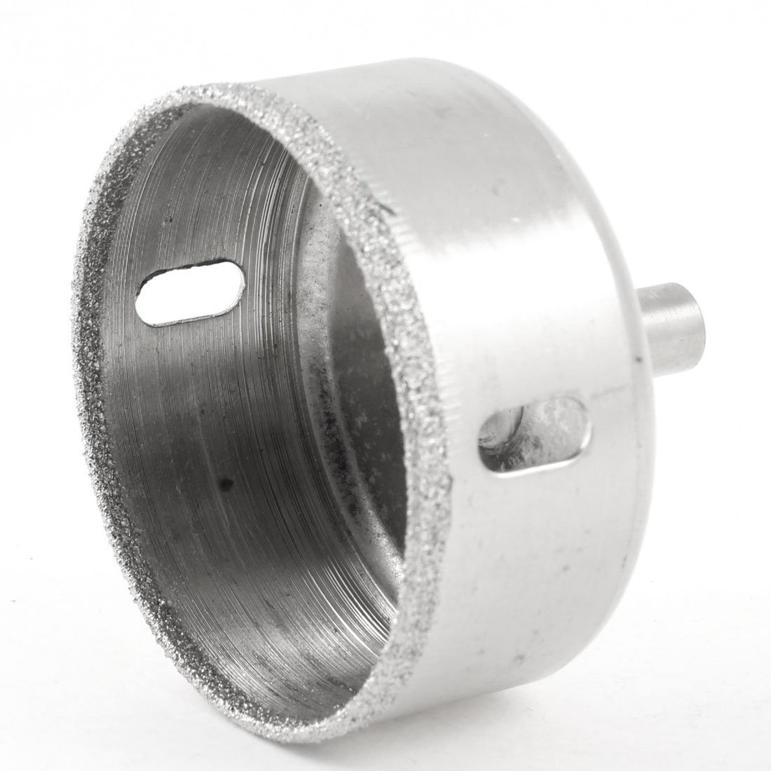 Uxcell Silver Sourcingmap Tone Diamond Coated Tip Marble Tile 65Mm Hole Saw Drilling