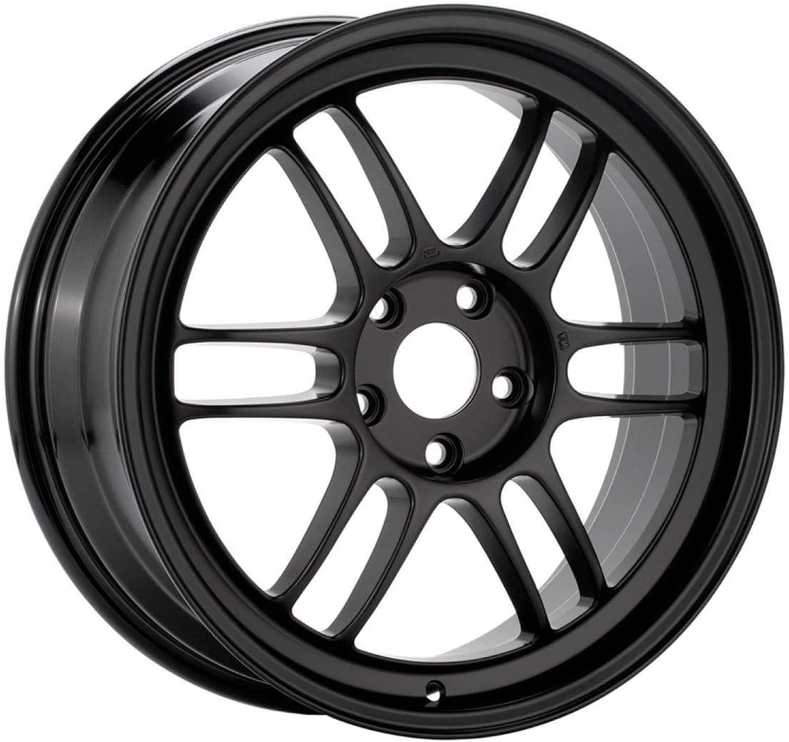 Enkei379-785-6530BK RPF1 Racing Wheel 17x8.5 +30 5x114.3 Black Paint