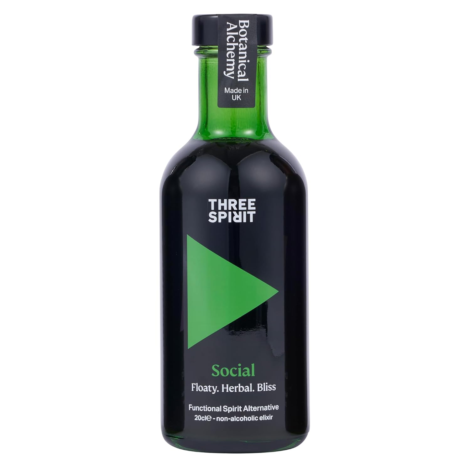 Three Spirit Non-Alcoholic Alternative Spirits - Starter Gift Set | Choose Your Mood For Every Occasion | With Adaptogens & Nootropics | Livener, Elixir & Nightcap | Award Winning Gluten Free & Vegan