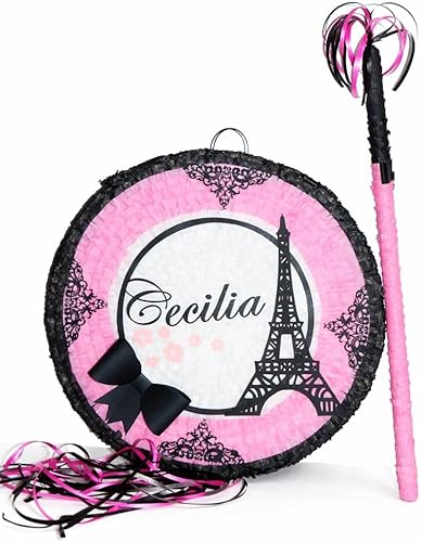 Birthday Paris Eiffel Tower PiñataBirthday Party Piñata
