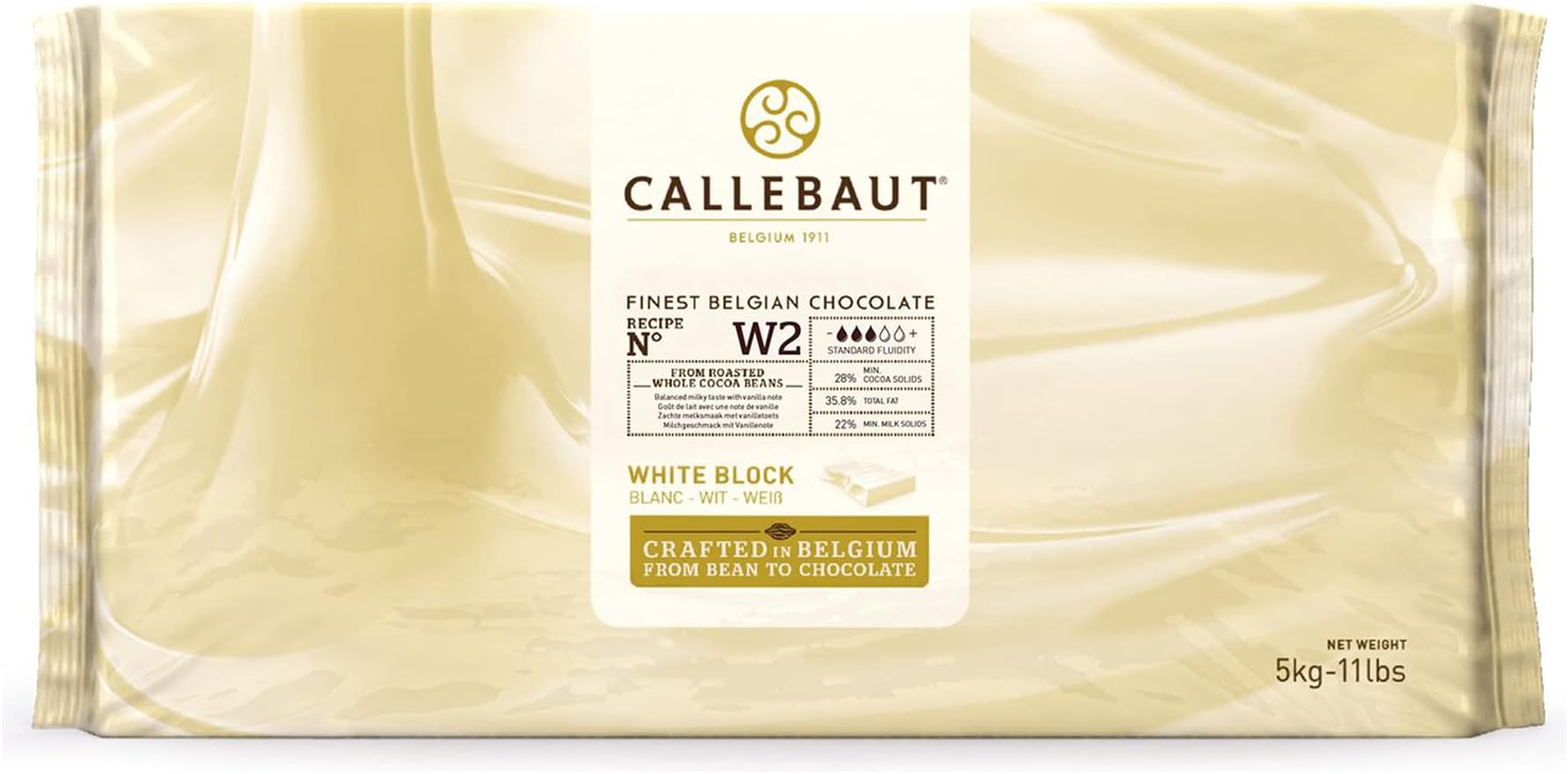 White Baking Chocolate - 11 lb (11 pound) (11 Lbs)