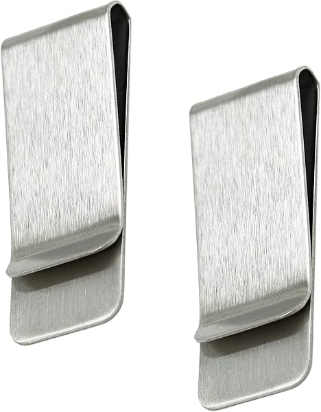 SZXMDKH RVS Geldclip voor Cash en Creditcards