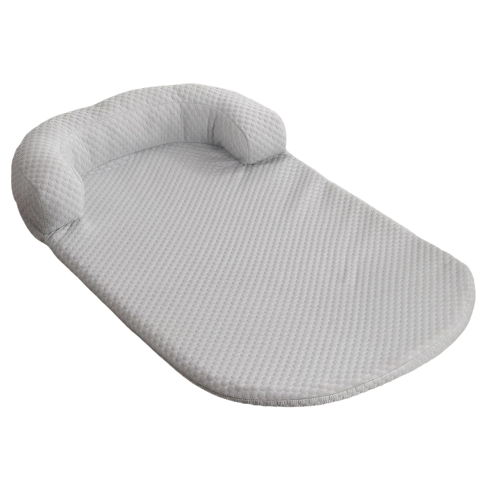 Cama para perros pequeños y alfombrilla para mascotas con almohada en forma de U