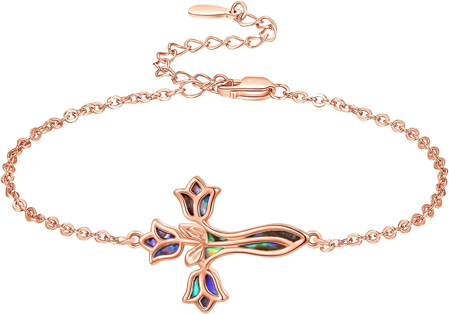 Dreamboat Sterling Silver Cross Bracelet for Women Heart Mustard Seed Bracelet Faith Bracelet Christian Catholic Confirmation Religious Jewelry Mom