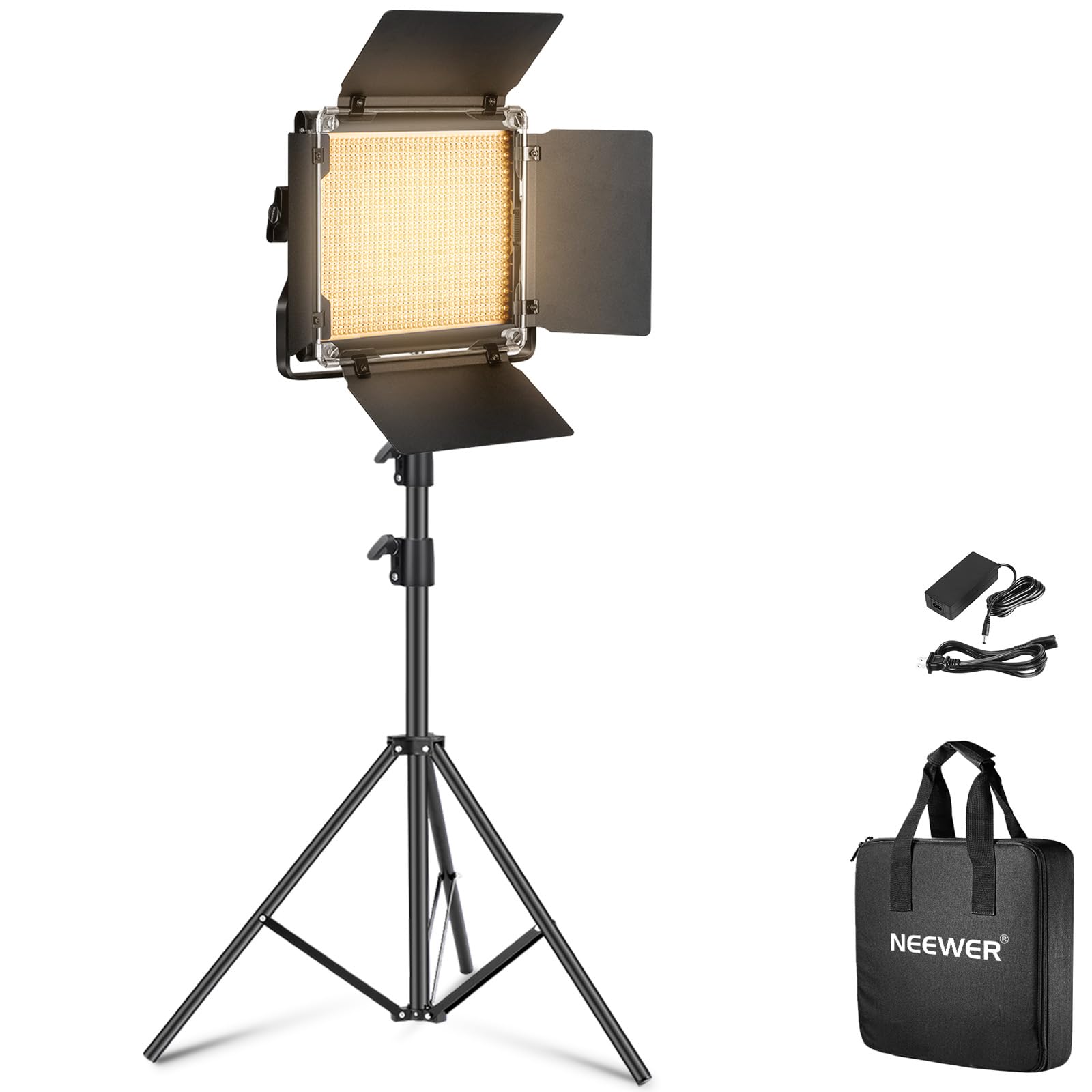 Amazon.com : NEEWER Bi Color LED Studio Light with Tripod Stand