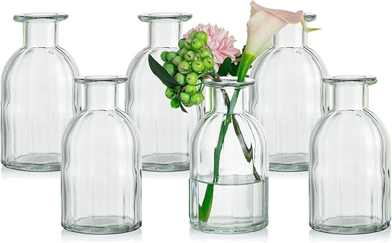 Glasseam Theelichthouders Van Helder Glas, 2 In 1 Geribbelde Theelichthouders Set Van 6, Moderne Kandelaarhouders Voor Bruiloft, Kleine Kaarsenhouder Voor Thuis Dinertafel Verjaardagsfeestje Glasseam Theelichthouders Van Helder Glas, 2 In 1 Geribbelde Theelichthouders Set Van 6, Moderne Kandelaarhouders Voor Bruiloft, Kleine Kaarsenhouder Voor Thuis Dinertafel Verjaardagsfeestje