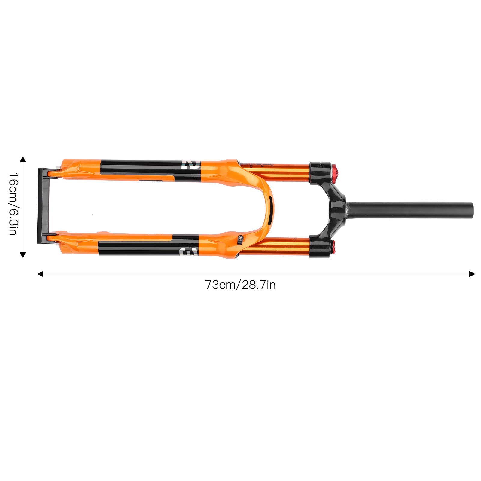 Fourche Avant VTT Air 26 Pouces, Course 120mm, Verrouillage à Distance, Axe 100mm – Pour Suspension Tout-terrain - 12