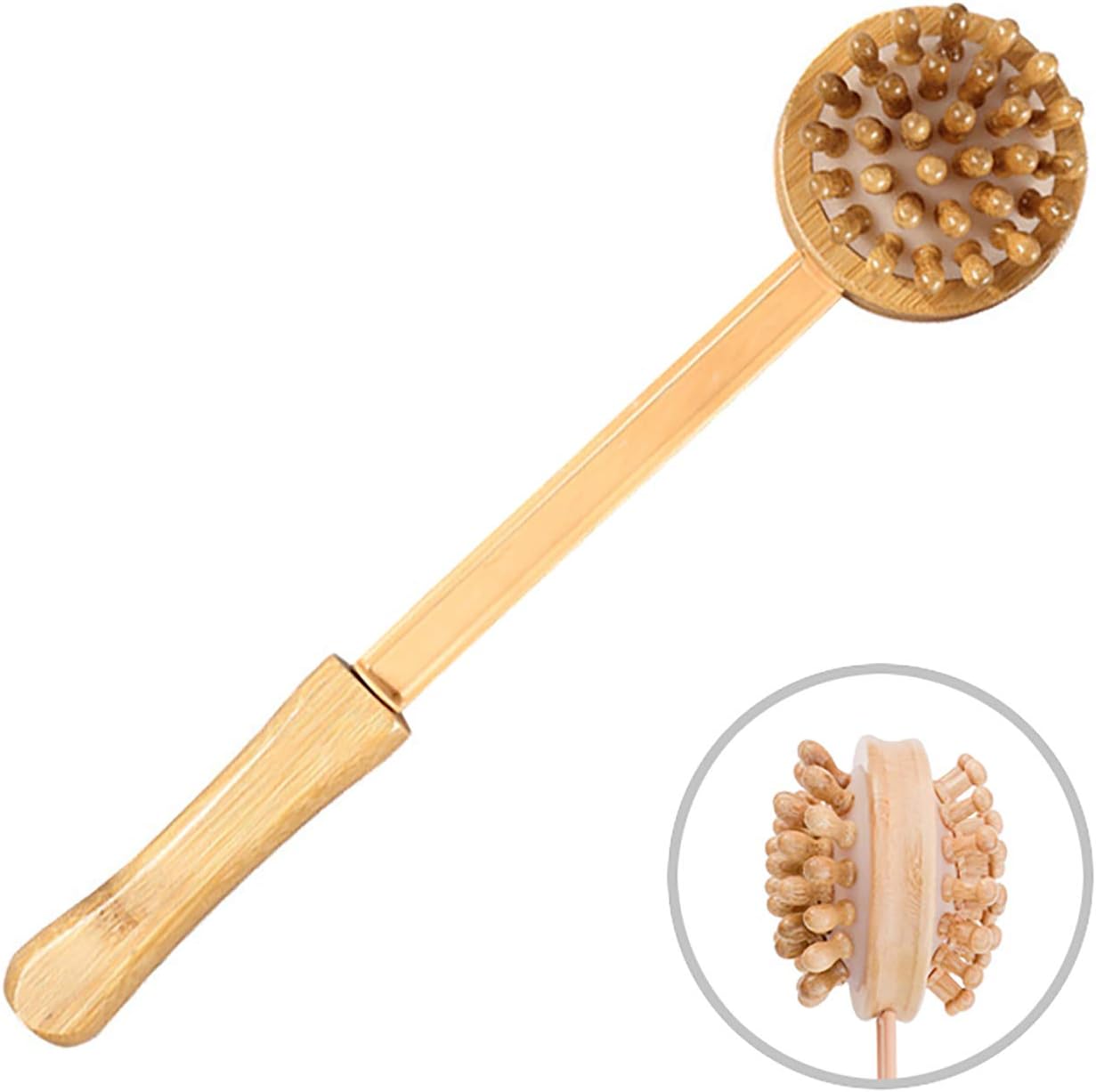 Massage Knock Hammer, KedeLak Bamboo Massage Stick Health Meridian Massage Hammer