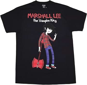Amazon.com: Adventure Time Marshall Lee Vampire King T-Shirt-Small