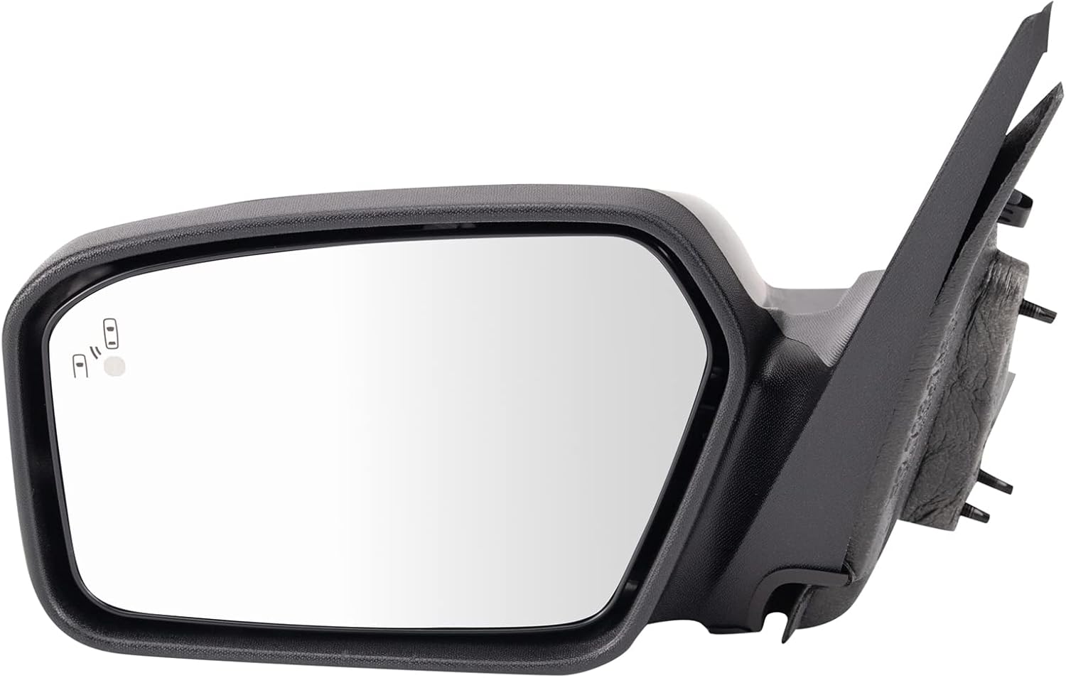 TRQ Left Mirror with Heat, Puddle Light, Blind Spot (Driver side) for Ford Fusion/Milan