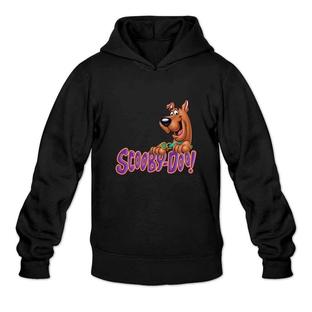 YUTUO Men's Scooby-Doo! Sweatshirt Hoodie Black XXL