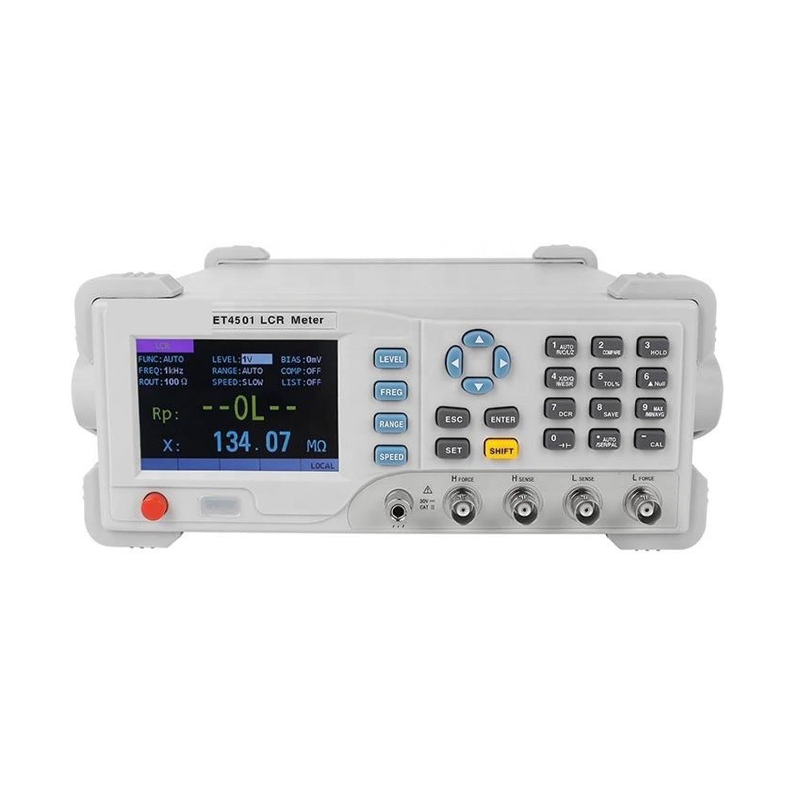 ET4510 LRC Benchtop Digital Bridge Desktop LCR Tester Misuratore Di Capacità Resistenza Impedenza Induttanza Misura