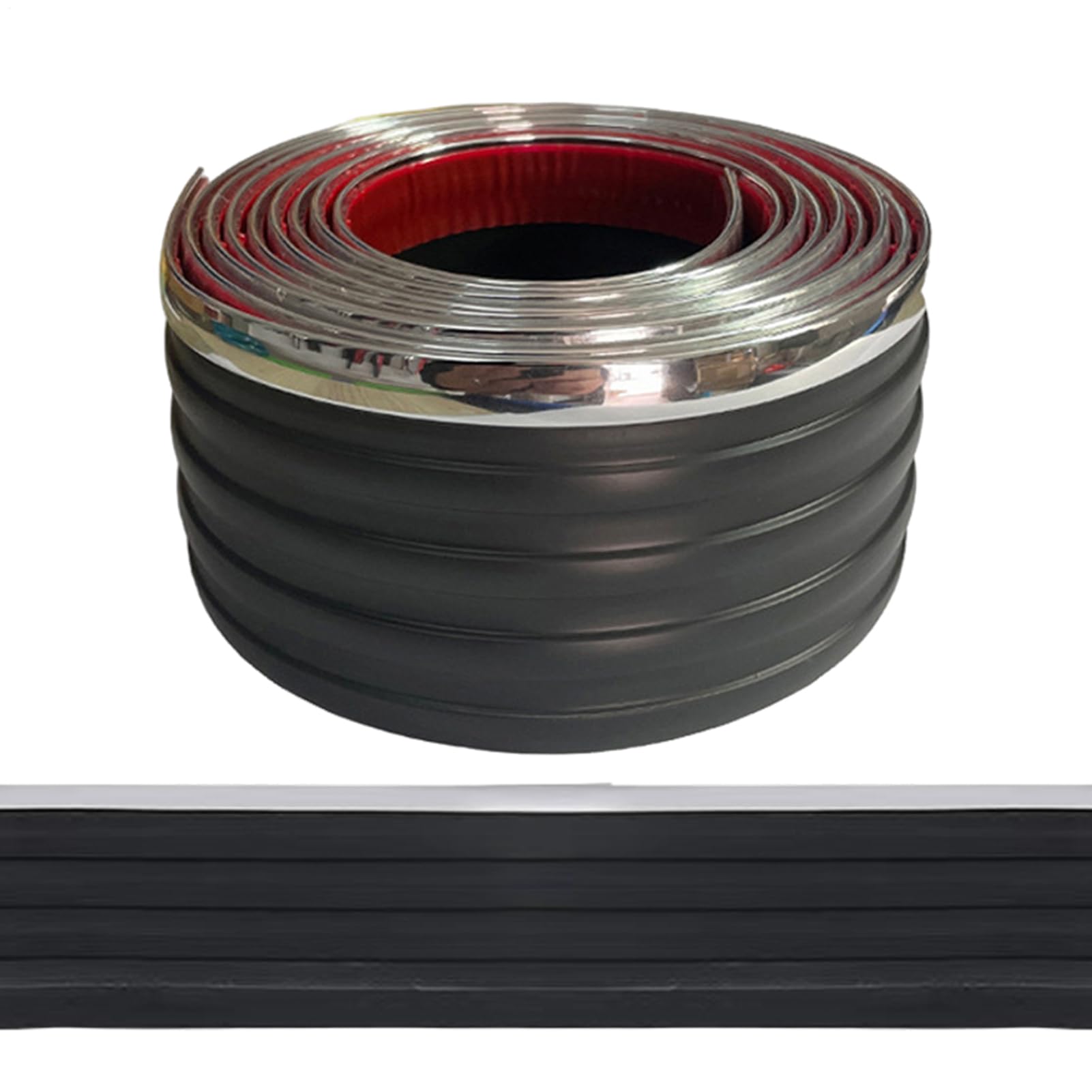 Jupes Latérales De Voiture Protège Porte Auto Flanc Bas De Caisse Caoutchouc PVC Autocollant Antichoc Haute Adhérence Protection Peinture Compatible Multi Modèles Voiture Ville Piste