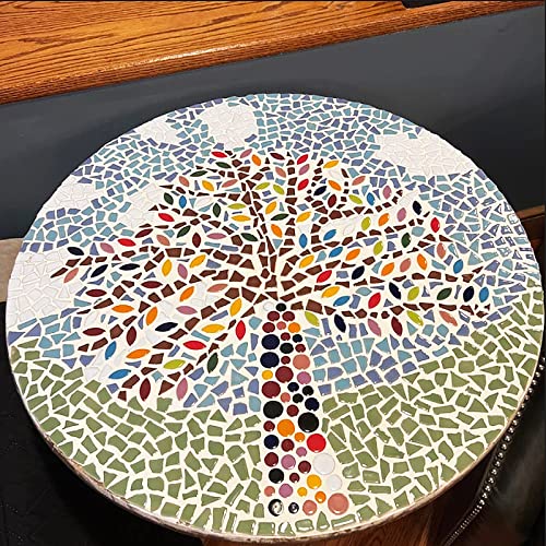 Youway Style 454G Ceramic Mosaic Tiles For Crafts Bulk,Broken Tiles Pieces For Mosaic Craft Supplies,Mosaic Kits(Mixed Colors, 1 Pound) #TOP1