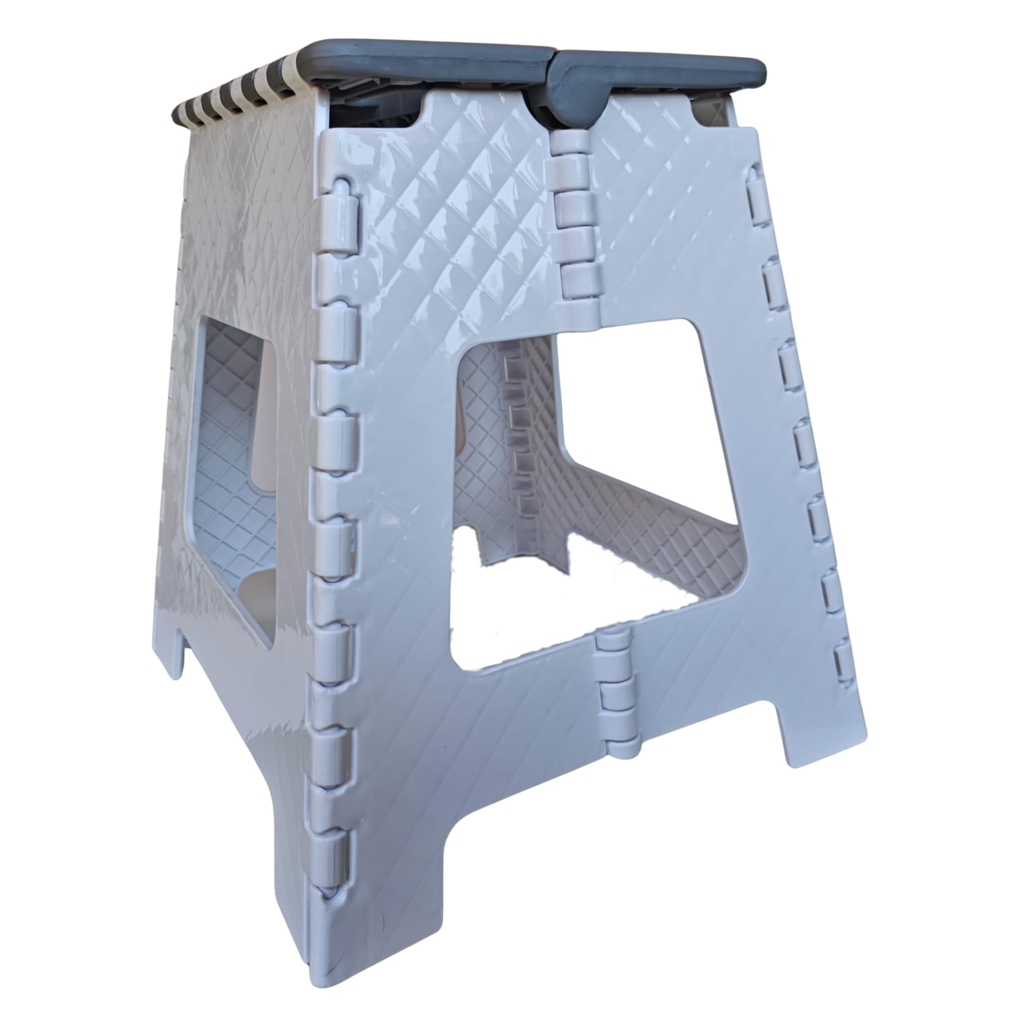 Multipurpose Folding Step Stool Portable Non-Slip Step for Adults and Children up to 120 kg Small Stool for Kitchen, Bathroom, Garden, Outdoor or Caravan Step, PVC