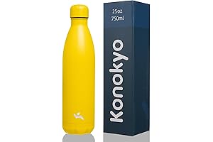 Amazing 25 oz BrimMa Water Bottle for Athletes and Travelers