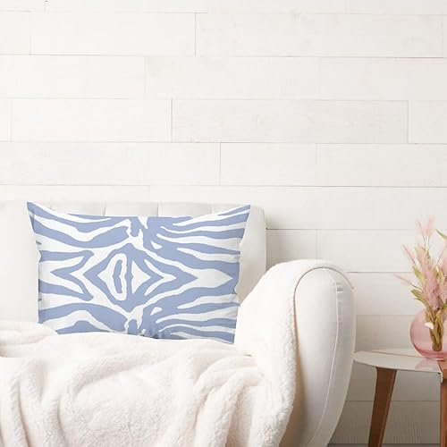 Miniatura 4 de Serengeti - Funda de almohada con estampado de tigre, diseño de cebra, chinoiserie, funda de cojín asiática, 16 x 24 pulgadas, decoración del hogar