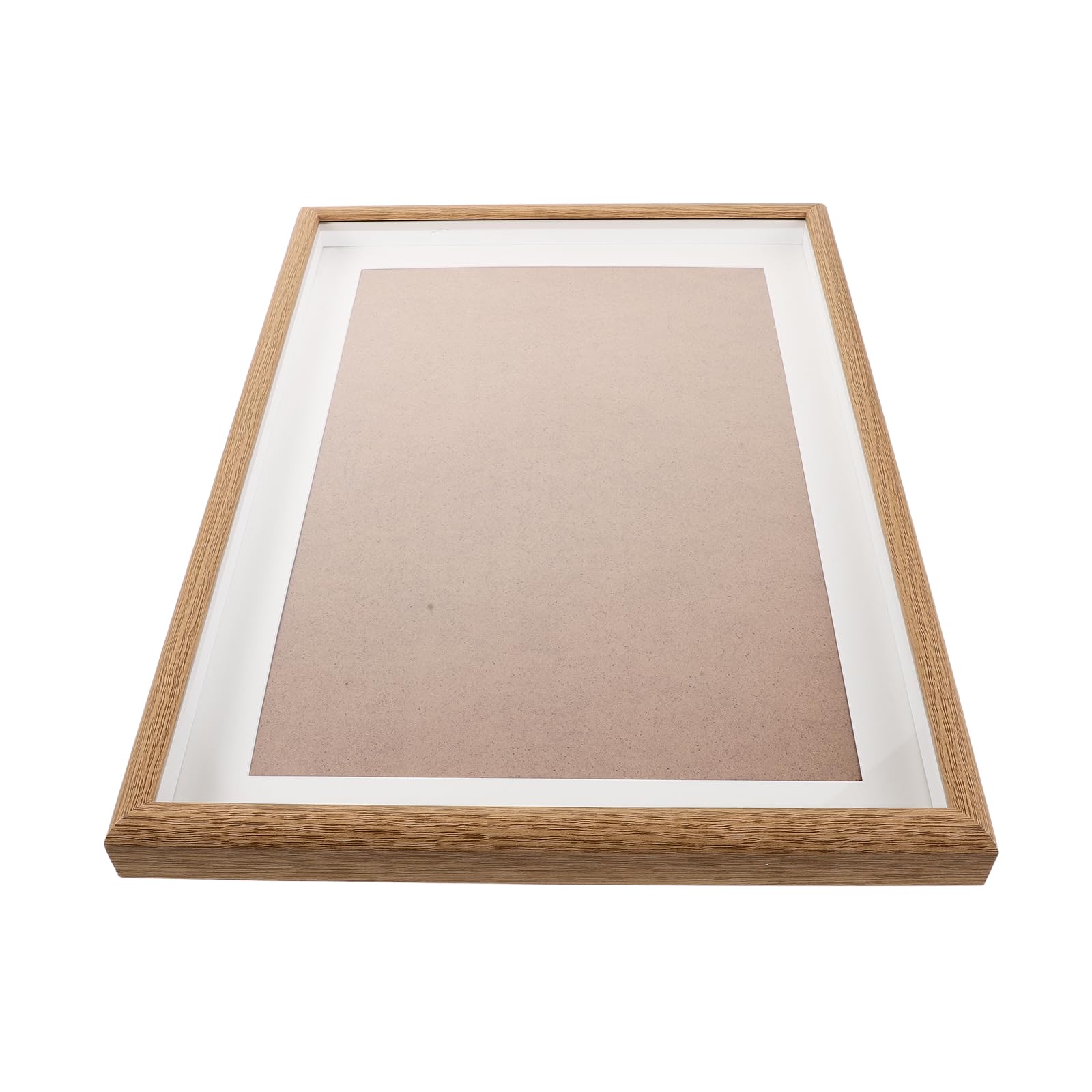 PRETYZOOM Vitrina para Medallas de Madera Natural Tamaño A3 9 Ranuras, Marco de Exhibición para Premios Deportivos y Maratones, Caja Organizadora para Recuerdos y Medallas, para Montaje