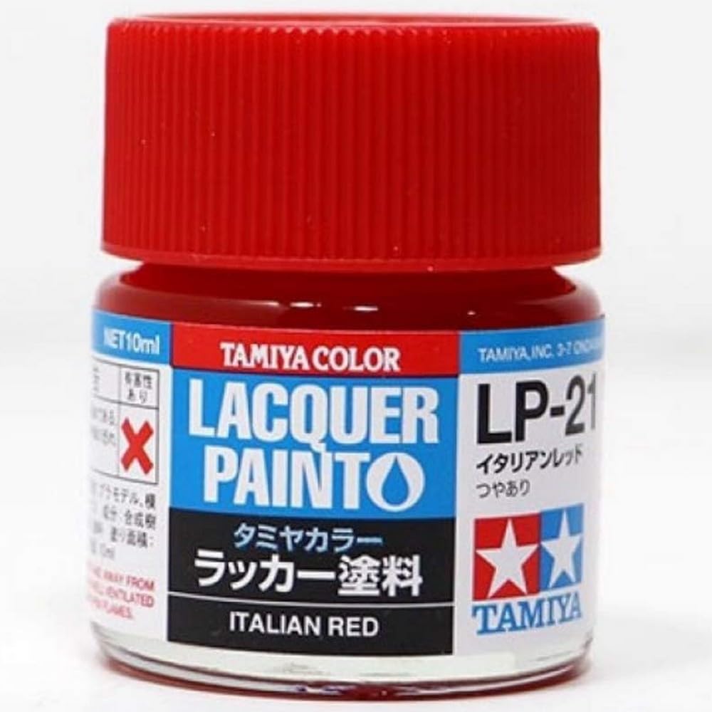 Amazon | タミヤカラー ラッカー塗料 LP-21 イタリアンレッド | カラー