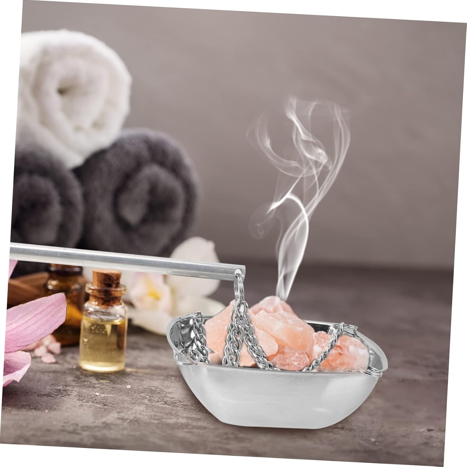 1set Finnish Sauna Aromatherapy Bowl Essential Oil Container Fragrance Plate Home Diffuser
