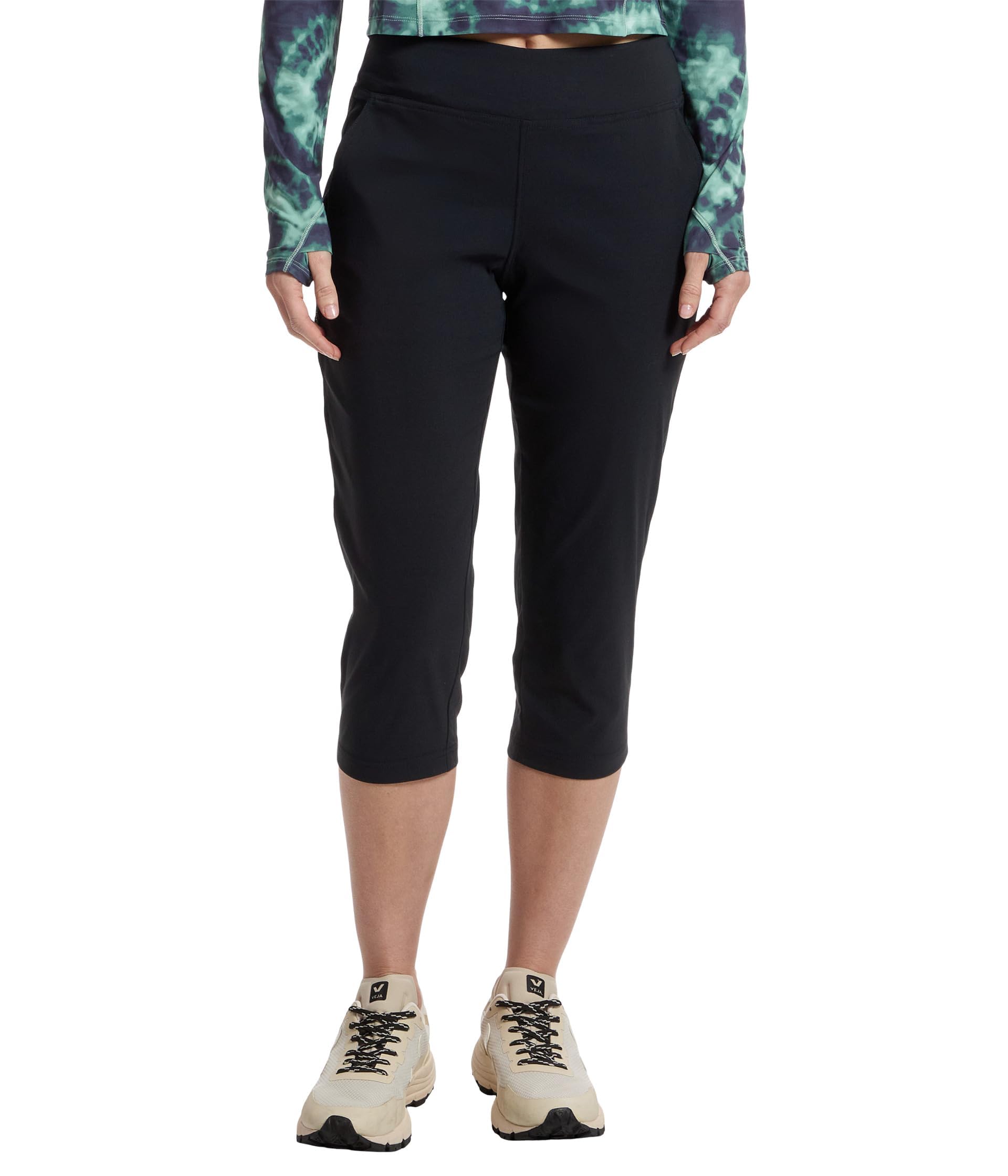 Mountain Hardwear Women's Standard Dynama Capri, Black