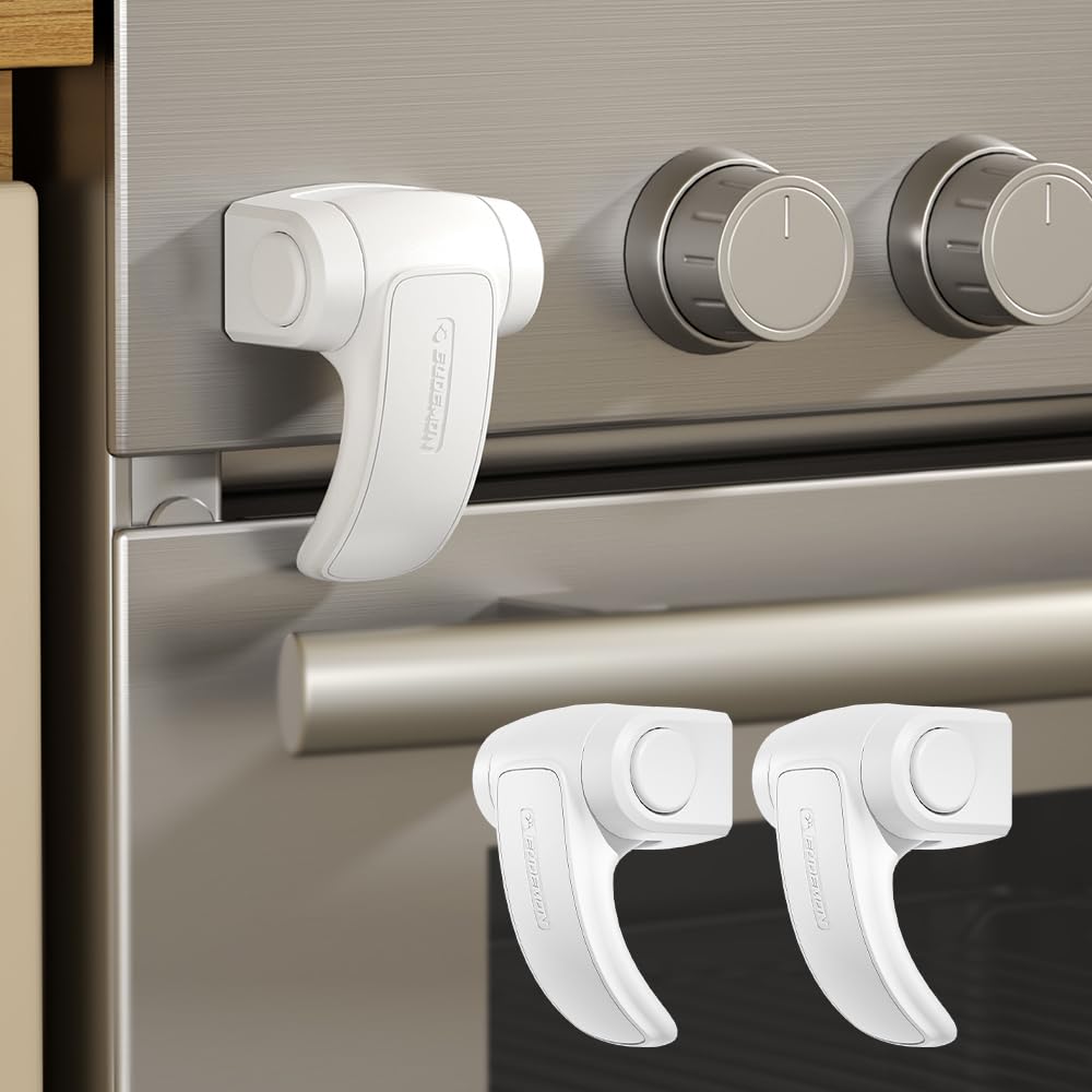 EUDEMON Oven Lock,Baby Proofing Oven Door Lock, Child Safety Oven Front Lock