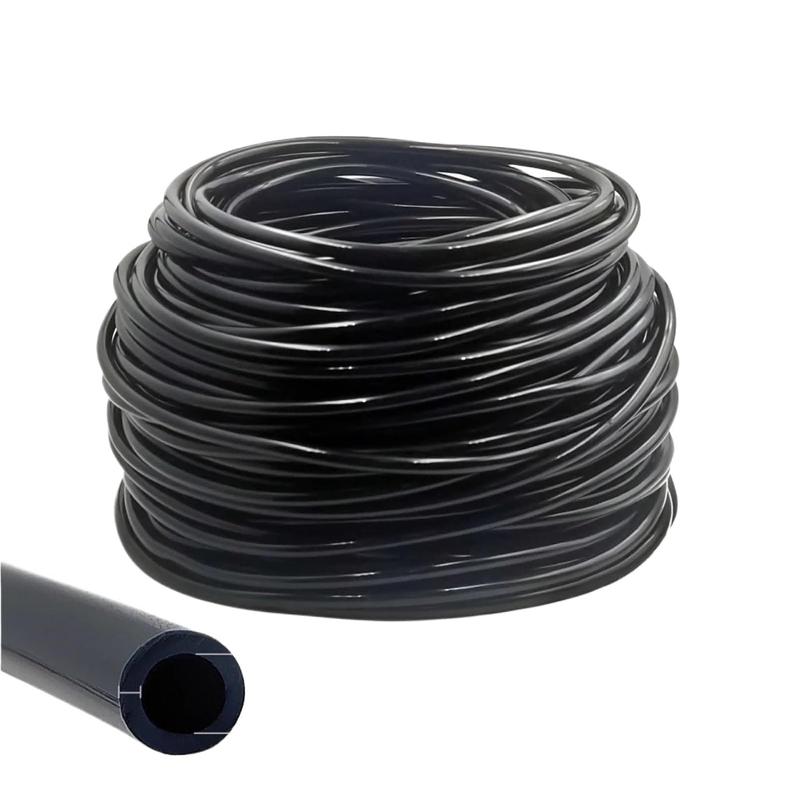 Nhestygbt 45M (147.6Ft) Watering Hose Pvc Micro Irrigation Pipe Drip Irrigation Tubing Sprinkler