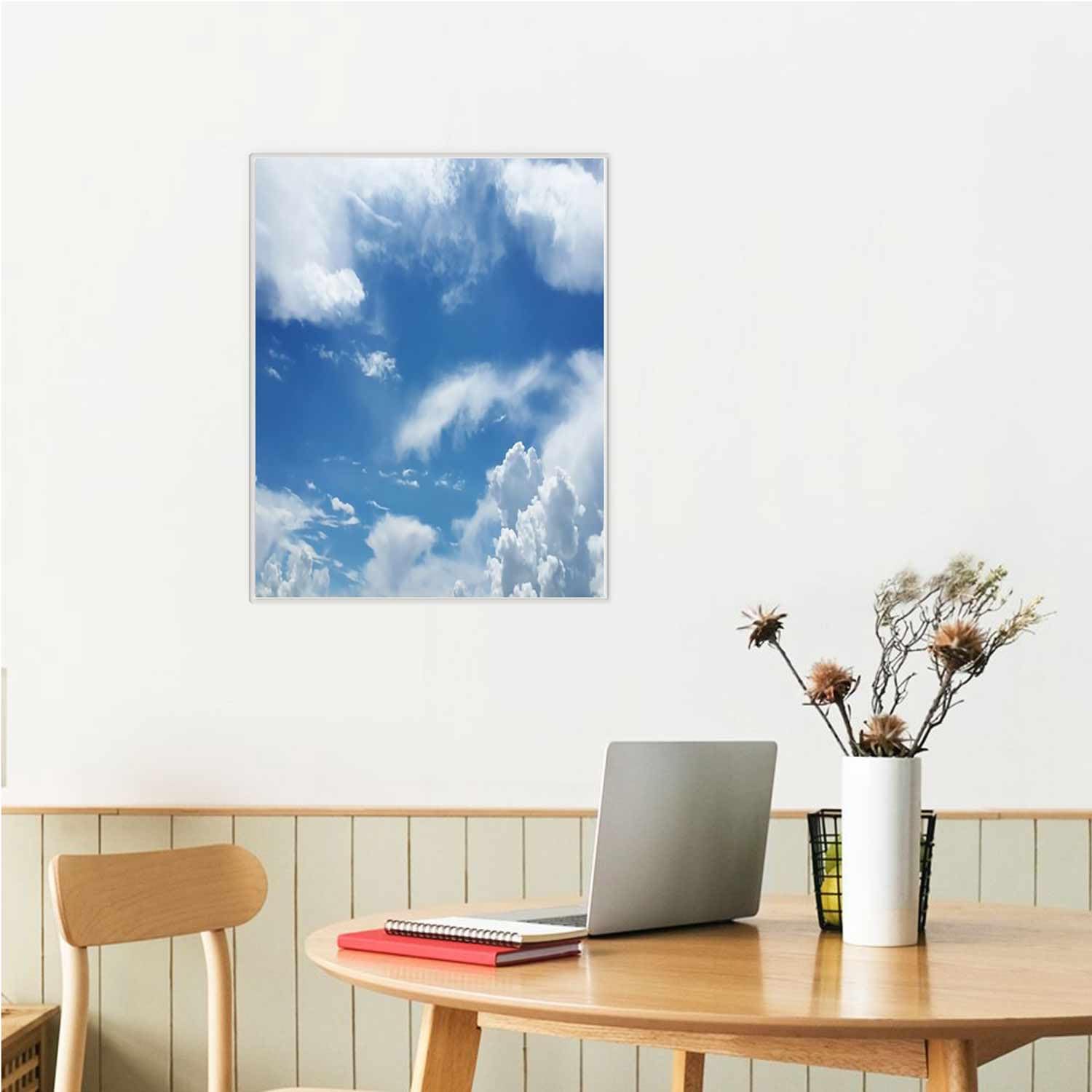 Amazon.co.jp: アートパネルカウズ 絵画 45×60cm 空 雲 大気