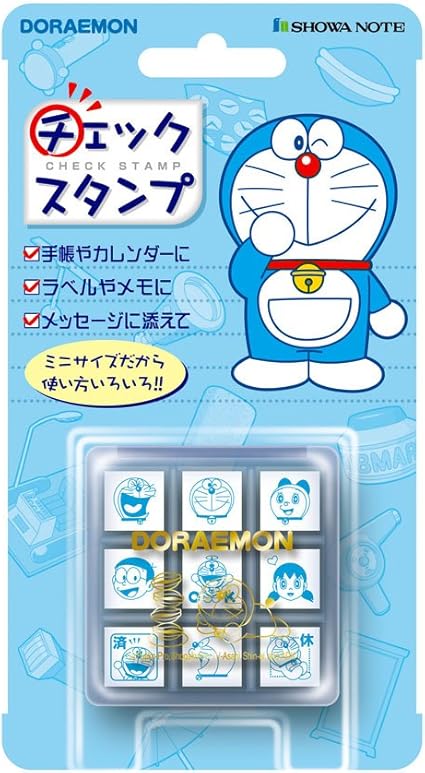 Amazon ショウワノート ドラえもん スタンプ チェックスタンプ Ck9 009 スタンプ 文房具 オフィス用品