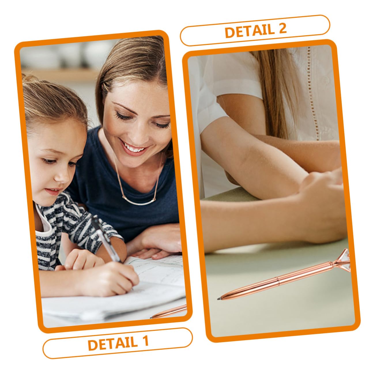 5 Set Metallo Design E Unico Scrittura Per Studenti E Forniture Per Ufficio E Casa 3 Pezzi * 5