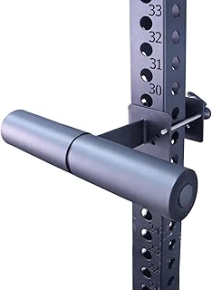 Nordic Hamstring Curl Squat Rack Attachment for Power Rack, Sit Up Bar Foot Holder for Ultimate Home Gym Experience Split ...