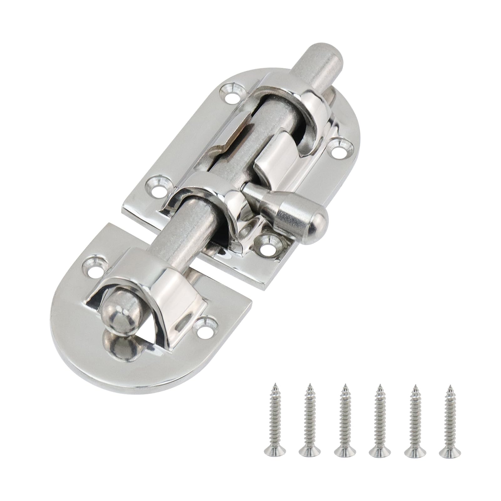 Pastlla Boat Window Latch Marine Stainless Steel Door Locker 3-1/2" (90mm)