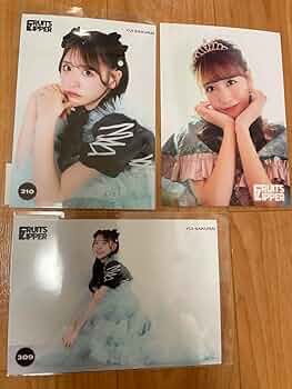 Amazon.co.jp: フルーツジッパー櫻井優衣生写真3枚セット