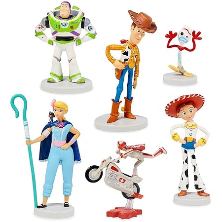 Amazon ディズニー ピクサー トイストーリー4 フィギュア プレイセット ロボット 子ども向けフィギュア おもちゃ