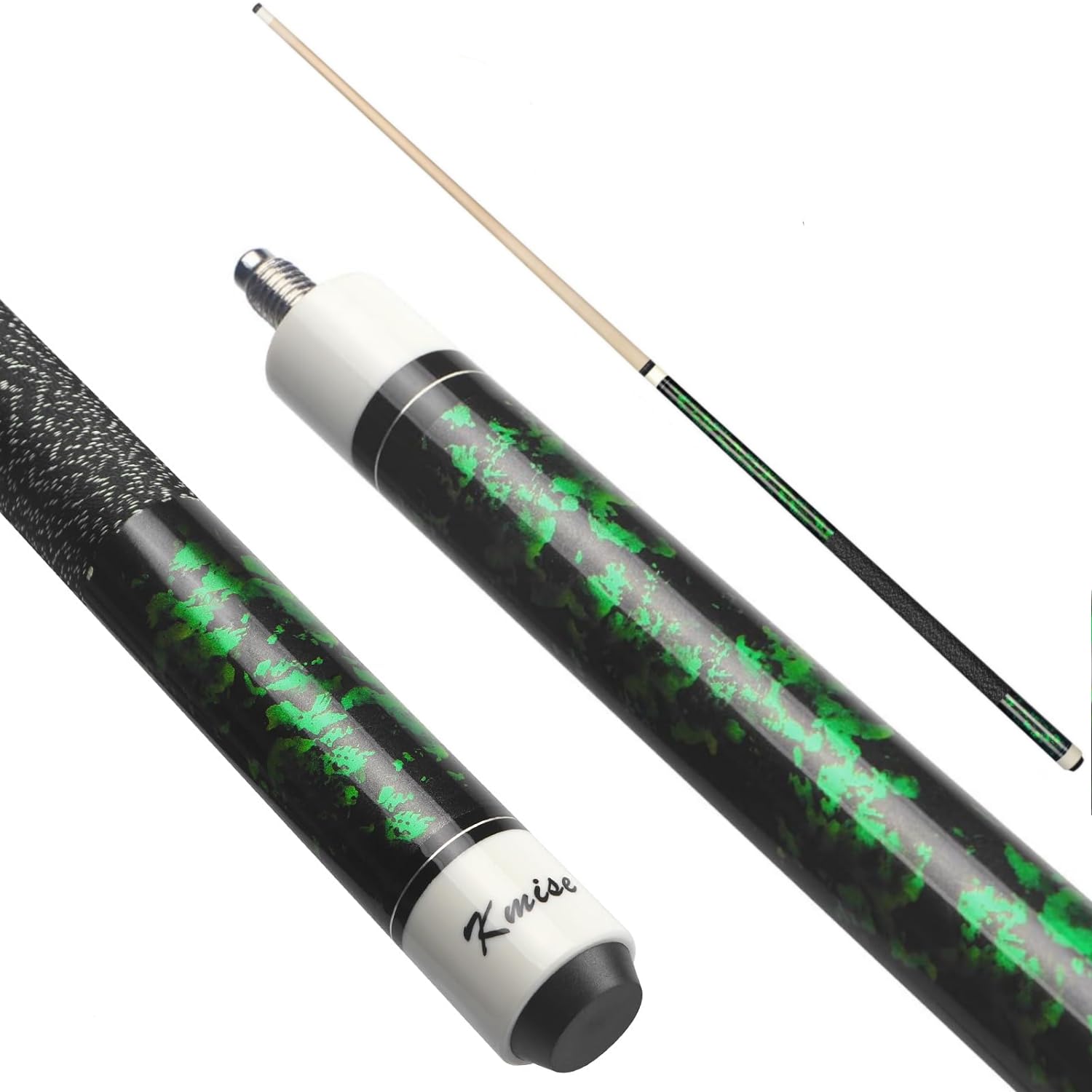 Kmise Pool Cue Stick – 58 Inch Pool Cues, 19Oz Canadian Maple Professional Billiard Cues Sticks, Pool Sticks for Adults, Pool Stick for Bar House Pool Tables Sports