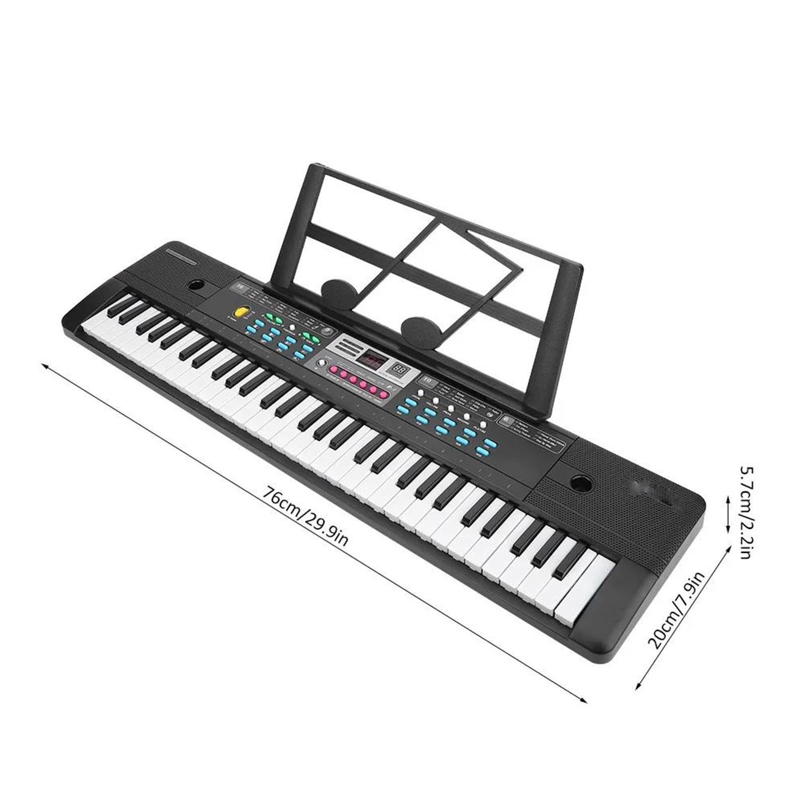 Klawiatura Elektroniczna 61 Klawiszowy Elektroniczny Instrument
