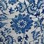 Floral Blue & White