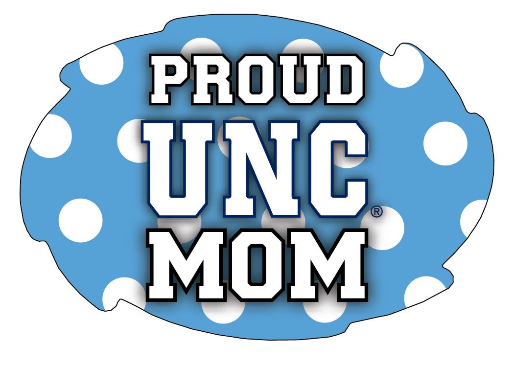 UNC Tar Heels Proud Mom Magnet Single Officially Licensed Collegiate Product