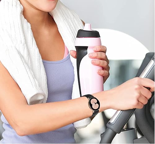 Miniatura 6 de ALMNVO Paquete de 3 correas elásticas de nailon trenzado de 0.787in para Samsung Galaxy Watch 5 de 1.575in, 1.732in, 5 Pro de 1.772in, 0.157in,