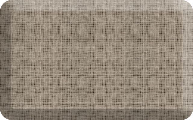 NewLife by GelPro Ergo-Foam Cushioned Anti-Fatigue Standing Kitchen Floor Mat, Padded Stain-Resistant, Waterproof, Non-Slip Comfort Padded Desk/Office Mat - 20" x 32", TweedWeathered Tan