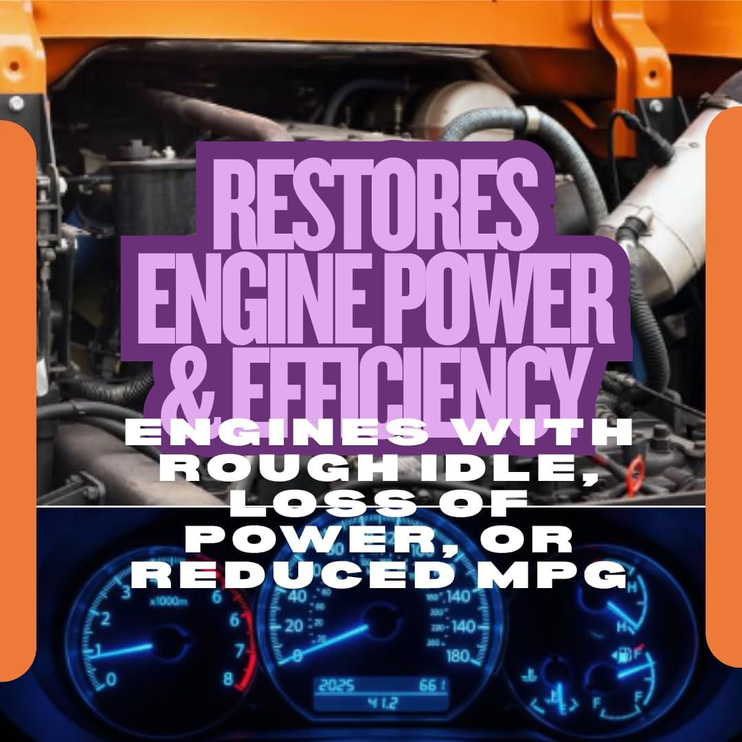 Upper Engine & Intake System Cleaner Spray – 12 Cans (144 oz / 4.08 kg Total) | Complete Intake & Combustion System Cleaner | Reduces Carbon Build-Up & Restores Engine Response