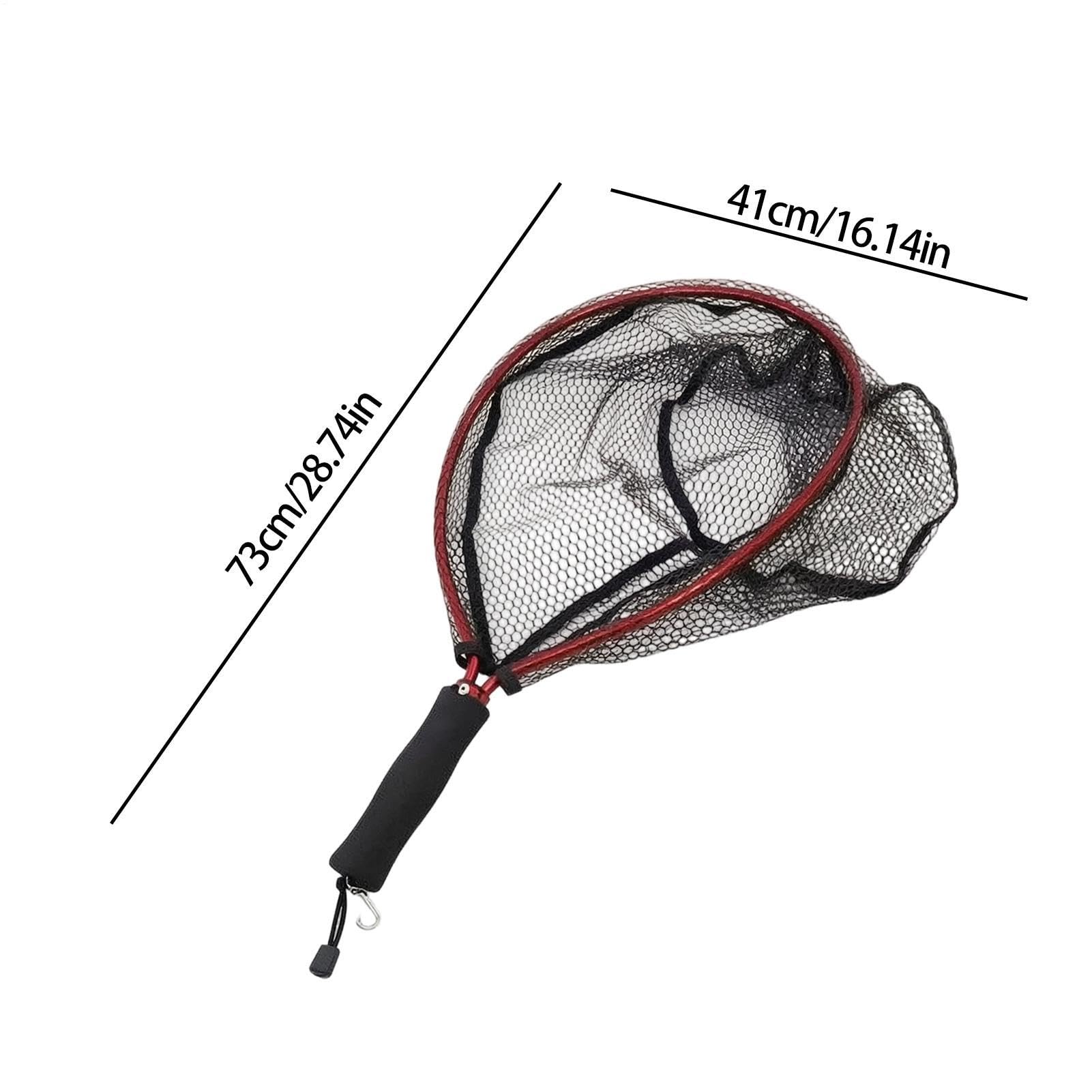 Red Skimmer para Piscina Rastrillo de Limpieza | Skimmer de hojas para piscina 73 x 41 cm para piscina, spa, estanque, fuente, exterior, jardín, patio y terraza