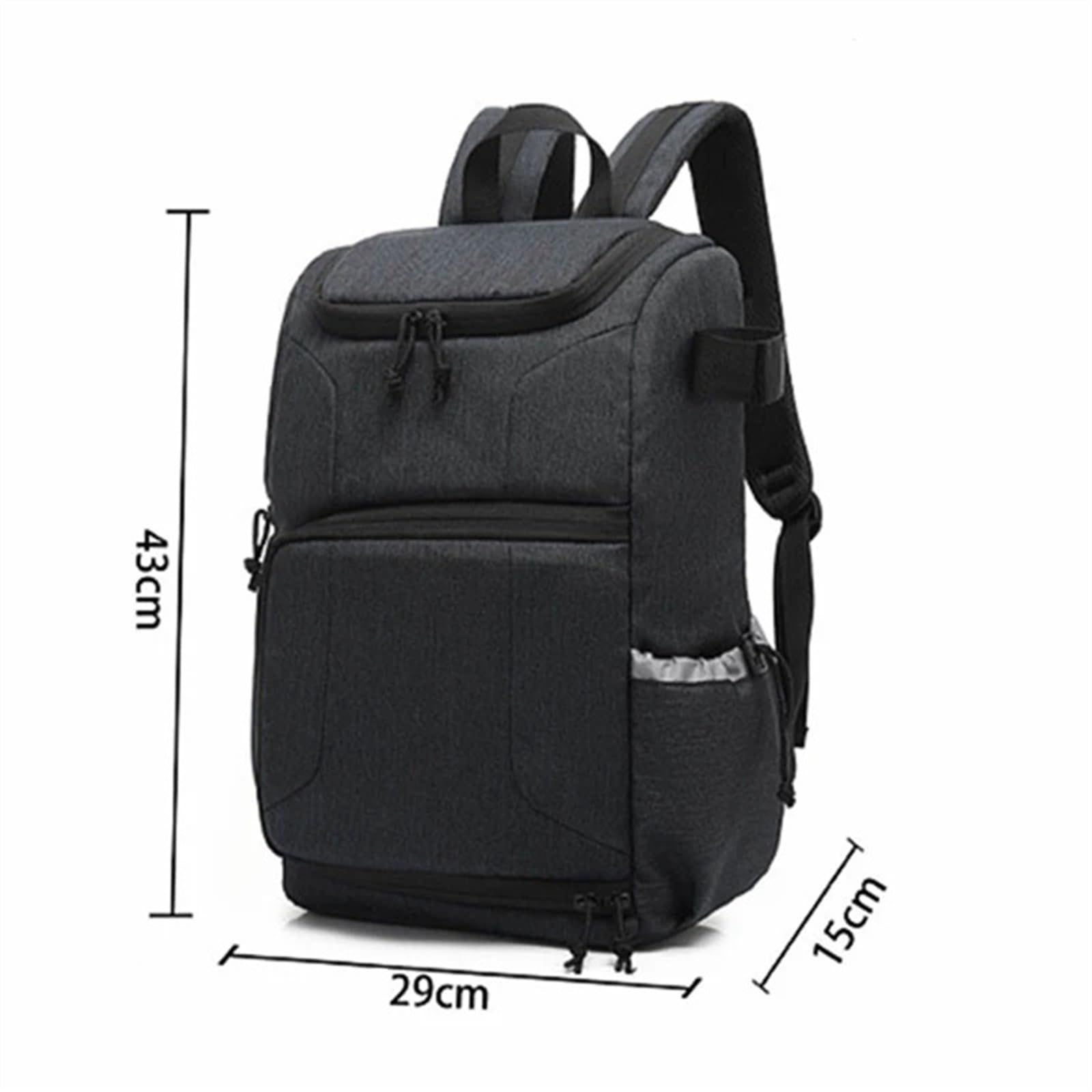 Borsa per fotocamera Borsa for fotocamera impermeabile Zaino for fotocamere for laptop DSLR Treppiede portatile da viaggio for obiettivo video(Red)
